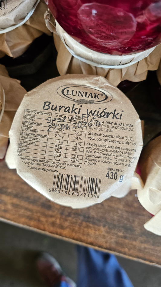Burak wiórki