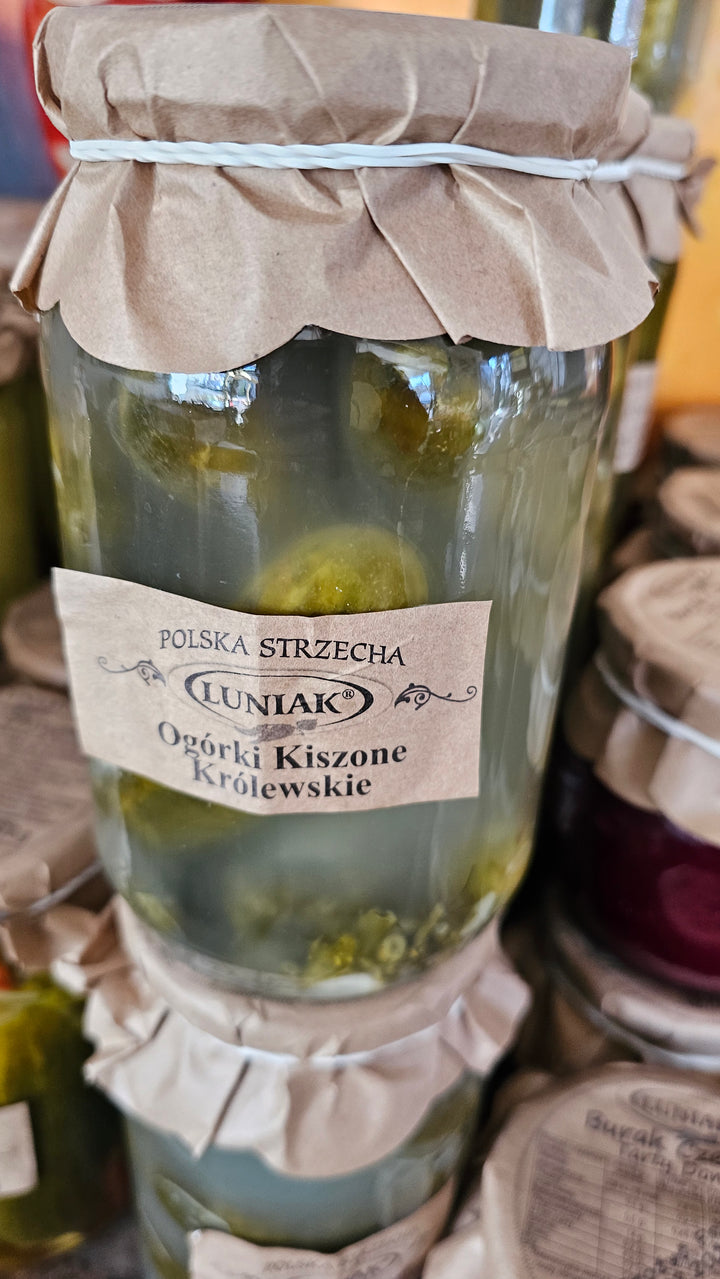 Ogórki kiszone królewskie