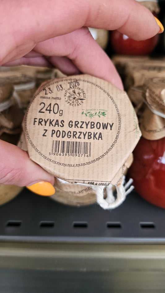 frykas grzybowy z podgrzybka
