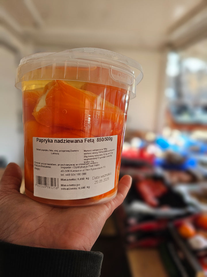 Papryczki faszerowane fetą