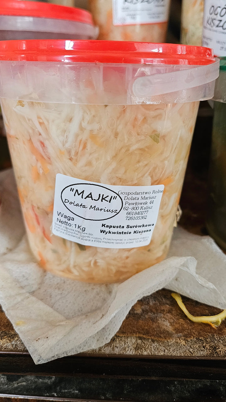 Surówka z kapusty wiadereczko